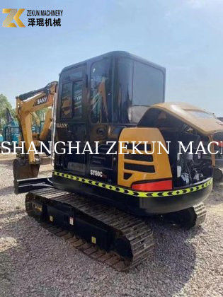 6T ใช้ Sany SY60C Excavator กับไฮดรอลิกไซลินเดอร์