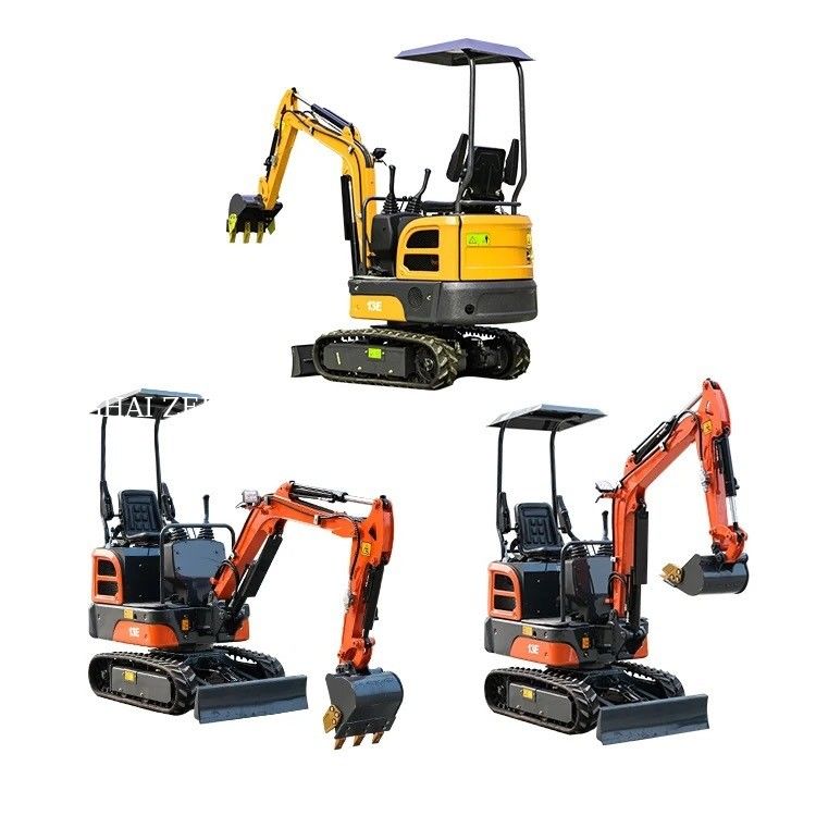 2เครื่องขุดขนาดเล็กขนาด.5 ตัน เครื่องขุดขนาดเล็กขนาด 8.6KW เครื่องขุดขนาดเล็ก
