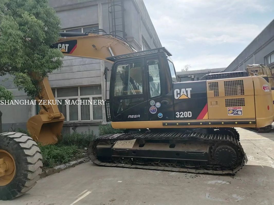 320D การก่อสร้างขุดใช้เดิม Cat 320Bl Digger Top Backhoe Crawler Excavator
