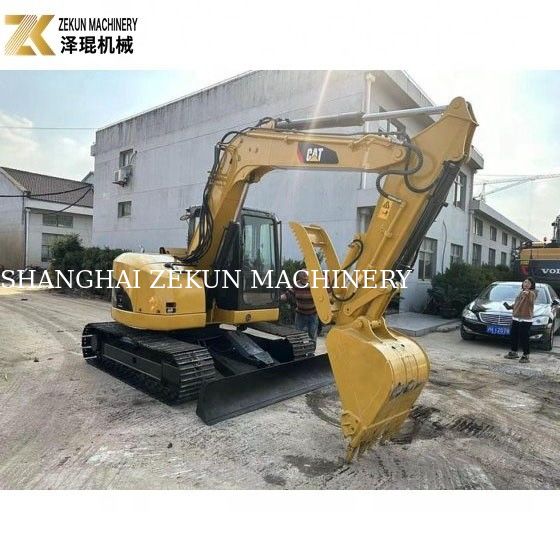 ใช้ 8 ตัน CAT 308 เครื่องขุดกระบะ 308D มินิแบ็กเกอร์ที่มีประสิทธิภาพที่ดี
