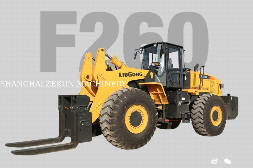 เครื่องตักฟอร์คมือสอง F260 7-9 ตัน สําหรับร้านขายวัสดุก่อสร้าง