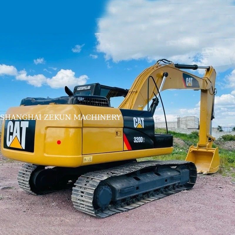 ปั๊มไฮดรอลิกคาวาซากิ ใช้ Cat 420F Backhoe Loader Caterpillar 416 420 Retro Excavator