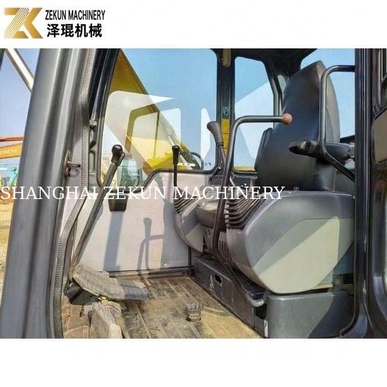 6200 กิโลกรัม น้ําหนักเครื่องใช้ Komatsu PC60-7 Excavator จากญี่ปุ่น แพมป์ไฮดรอลิกเดิม