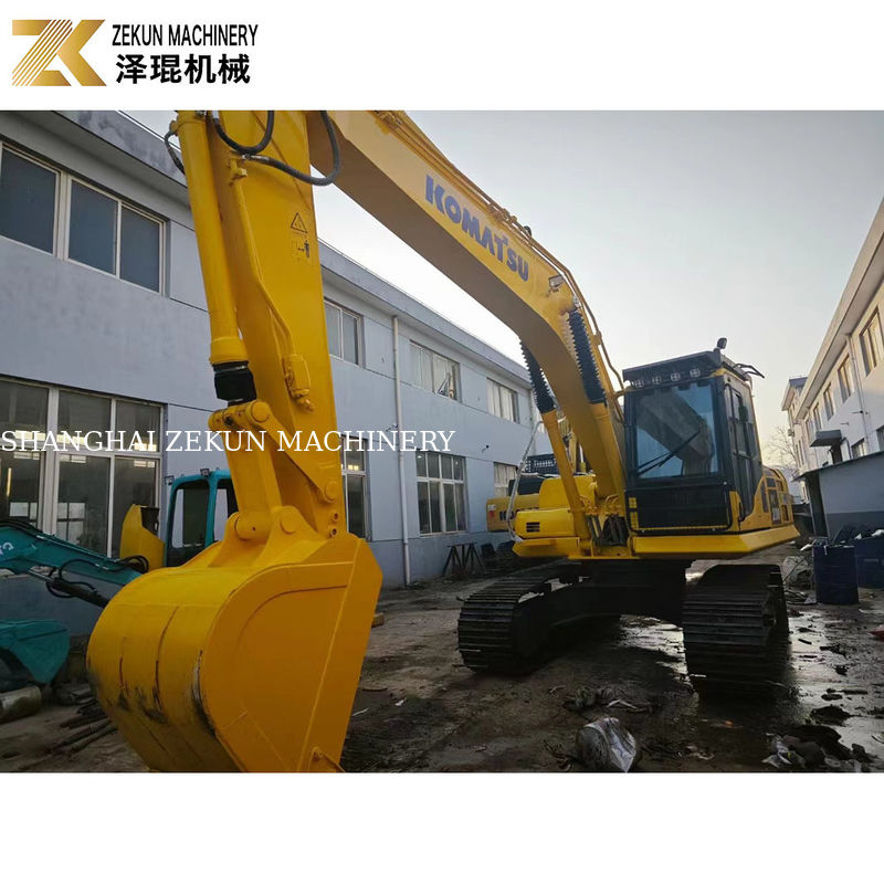 ชั่วโมงทํางานต่ํา 2001-4000 Komatsu PC200-8 เครื่องขุดคลื่นมือสองในสภาพดี