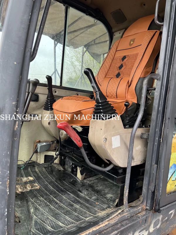 2010 EX60 มือสอง มินิ Excavator 38.1kw กับแวลล์ไฮดรอลิกเดิม