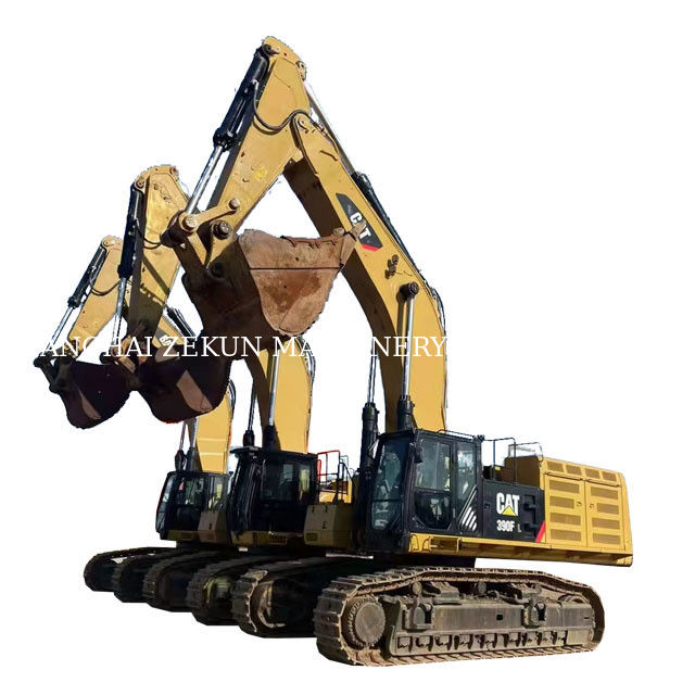 อุปกรณ์ก่อสร้างมือสอง Cat 390F เครื่องขุดขยะขี่ด้วยเครื่องยนต์ Cat 390 KW