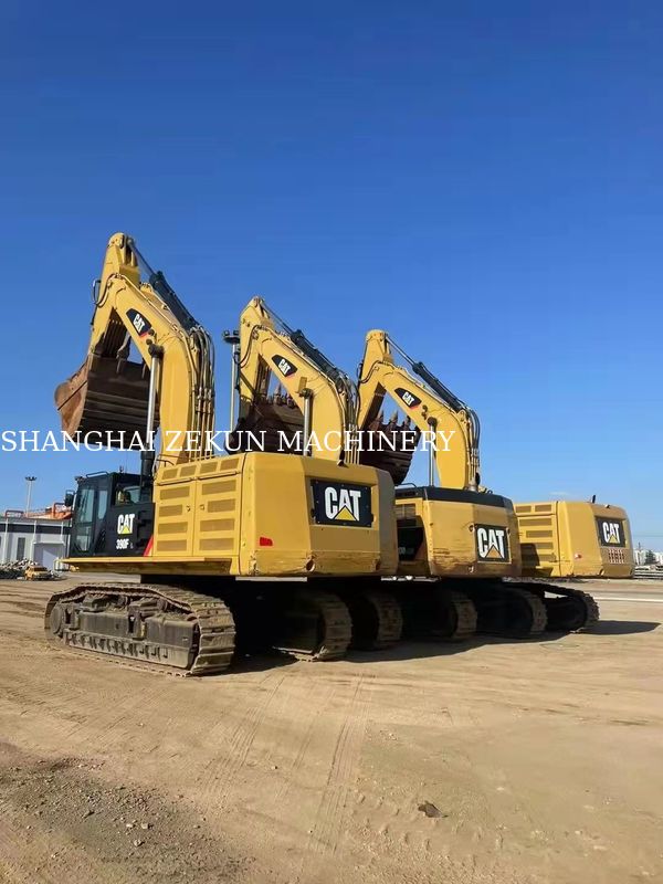 อุปกรณ์ก่อสร้างมือสอง Cat 390F เครื่องขุดขยะขี่ด้วยเครื่องยนต์ Cat 390 KW