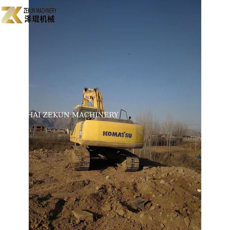 Komatsu PC200-7 เครื่องขุดขยะ 20 ตัน ใช้ในปี 2015 สําหรับเครื่องจักรก่อสร้าง