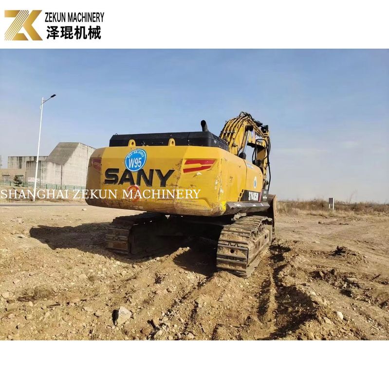 สถานก่อสร้างขนาดใหญ่ใช้ Sany 485 Excavator SY485H 48 ตัน พร้อมเครื่อง SANY 6WG1X