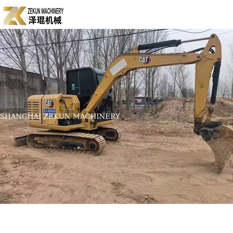 CAT 305.5E2 เครื่องขุดพลา 5.5 ตัน ใช้ด้วยไฮดรอลิกนิ้วมือจาก Caterpillar