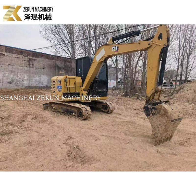 CAT 305.5E2 เครื่องขุดพลา 5.5 ตัน ใช้ด้วยไฮดรอลิกนิ้วมือจาก Caterpillar