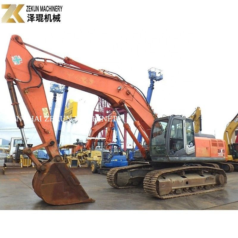 อุปกรณ์ก่อสร้างใช้ ฮิตาชิ 350 Excavator ZX350K 35 ตัน พร้อมเครื่องยนต์ AA-6HK1X