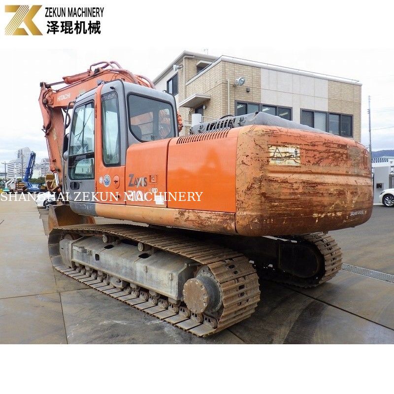 21 ตัน ใช้ ฮิตาชิ ซาคซี่ 210 Excavator ZX210 Crawler Excavator ขนาด 1.0m3 ความจุถัง