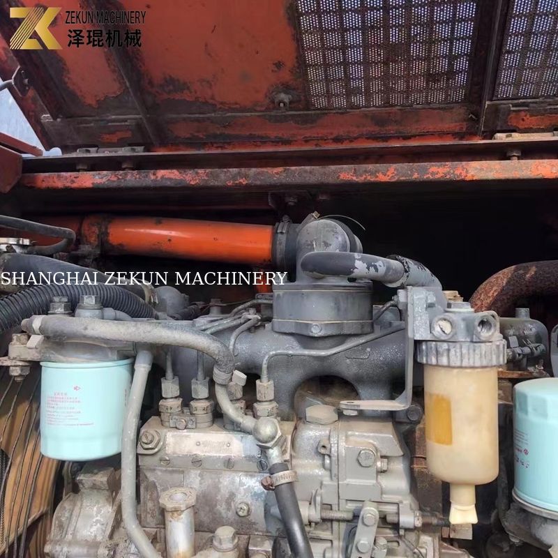 ใช้ฮิตาชิ ZX75 Mini Excavator ZX75US ZX75US-3 โดยเจ้าของ วาล์วไฮดรอลิกเดิม