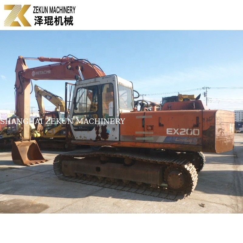 เครื่องขุดหน้า ญี่ปุ่น ฮิตาชิแท้ EX200 เครื่องขุด Crawler สําหรับความต้องการของคุณ