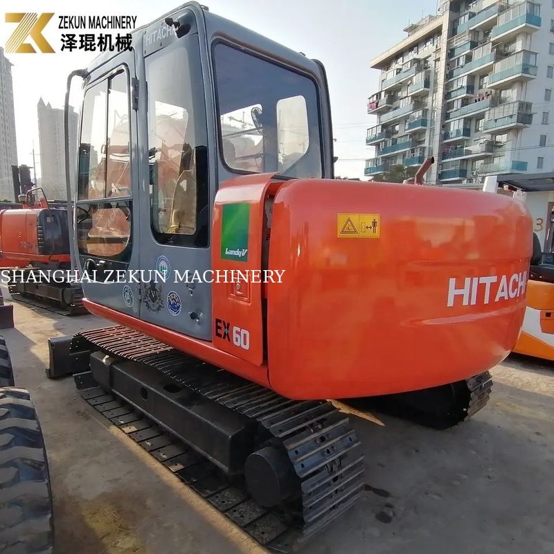 เครื่องขุดฮิตาชิ EX60 เครื่องขัดขี่ EX60-5 ของปี 2018
