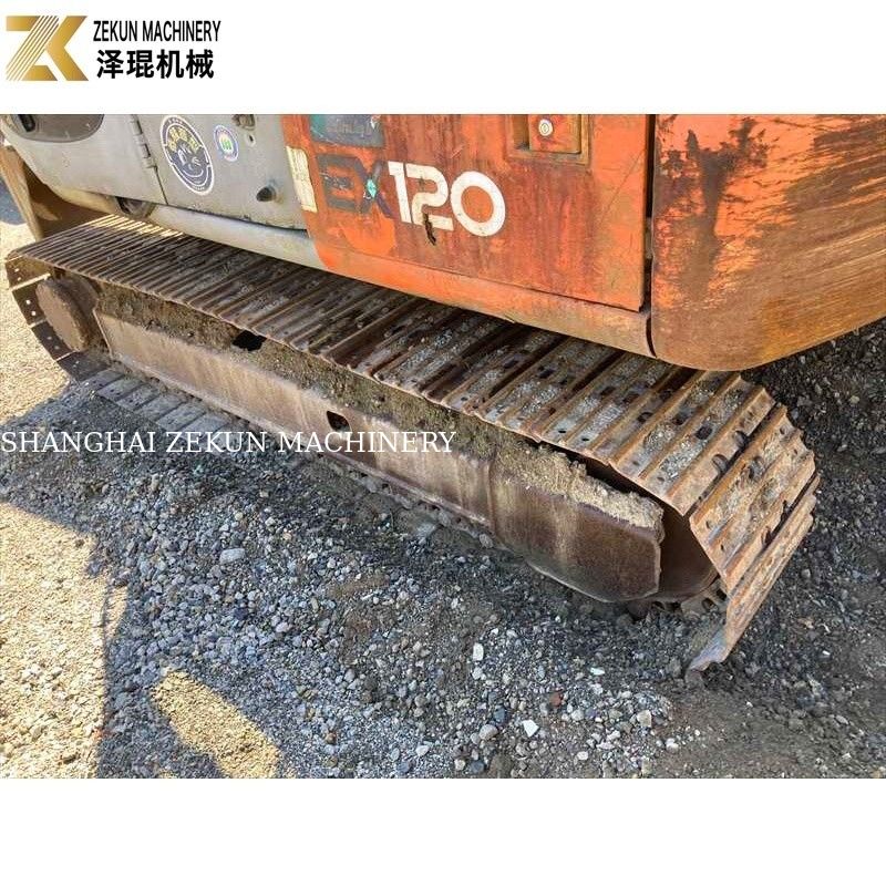 สีเดิม 12 ตัน ใช้ฮิตาชิ EX 120 Excavator EX120-5 กับเครื่องยนต์ ISUZU 60.5Kw