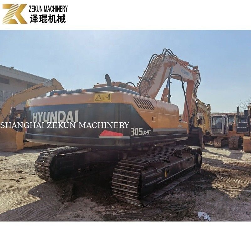 30 ตัน Hyundai 305 Excavator 305LC 305LC-9T จากเกาหลี 1.4m3 ถัง