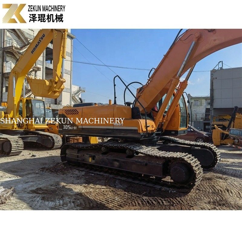 30 ตัน Hyundai 305 Excavator 305LC 305LC-9T จากเกาหลี 1.4m3 ถัง