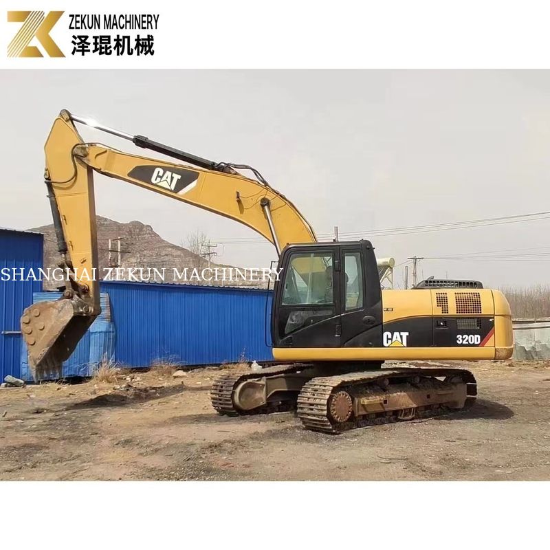 CAT 320D เครื่องขุดแคลนที่ใช้ในญี่ปุ่น 20930 KG น้ําหนักเครื่อง CAT วาล์วไฮดรอลิก