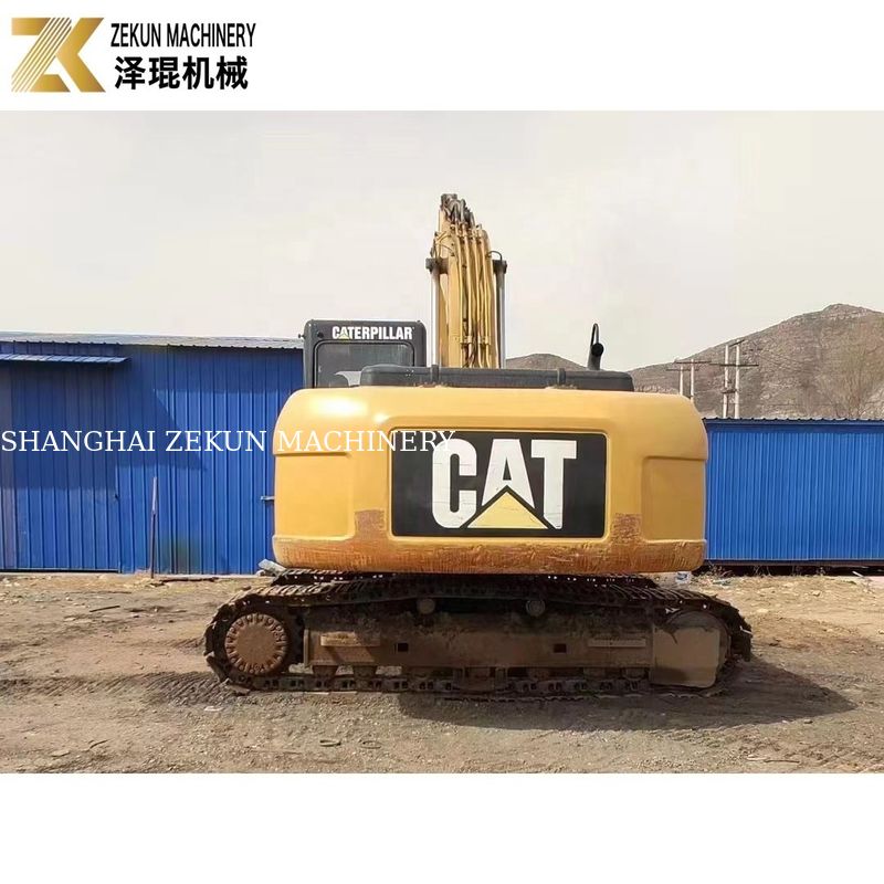 CAT 320D เครื่องขุดแคลนที่ใช้ในญี่ปุ่น 20930 KG น้ําหนักเครื่อง CAT วาล์วไฮดรอลิก