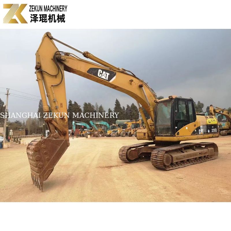 เครื่องเจาะไฟฟ้า 20 ตัน ใช้ CAT 320D Excavator สําหรับเครื่องจักรก่อสร้างในที่ดีที่สุด