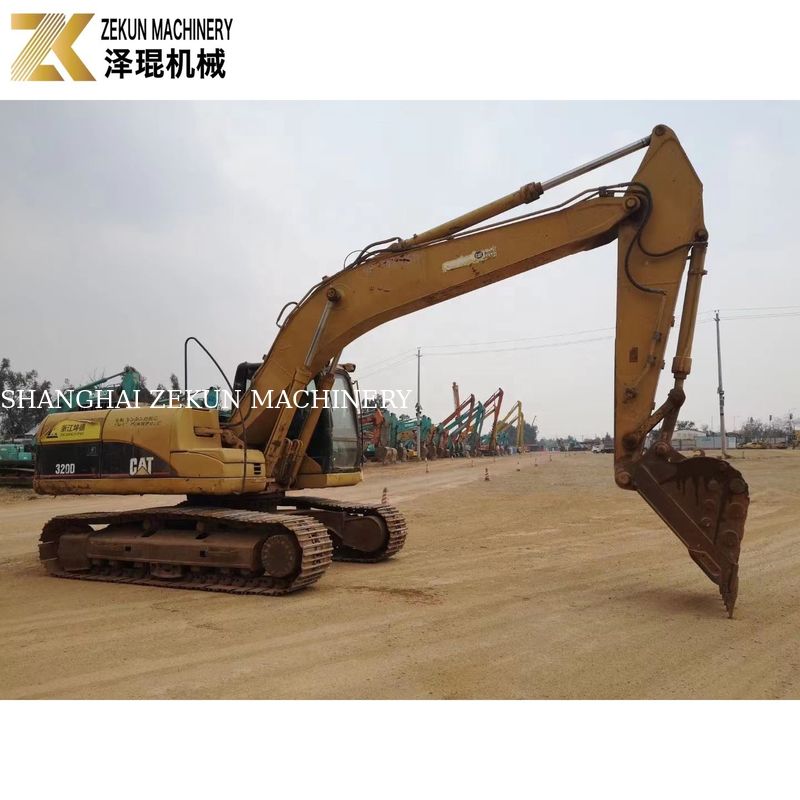 เครื่องเจาะไฟฟ้า 20 ตัน ใช้ CAT 320D Excavator สําหรับเครื่องจักรก่อสร้างในที่ดีที่สุด