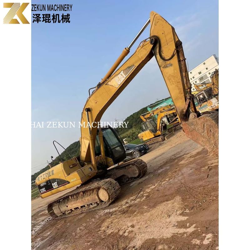 20 ตัน CAT 320C Excavator ใช้และอยู่ในสภาพที่ดีสําหรับความต้องการของลูกค้าของคุณ