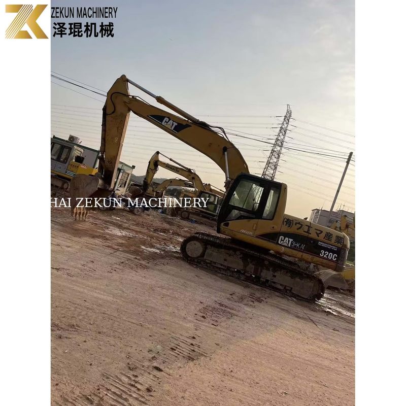 20 ตัน CAT 320C Excavator ใช้และอยู่ในสภาพที่ดีสําหรับความต้องการของลูกค้าของคุณ