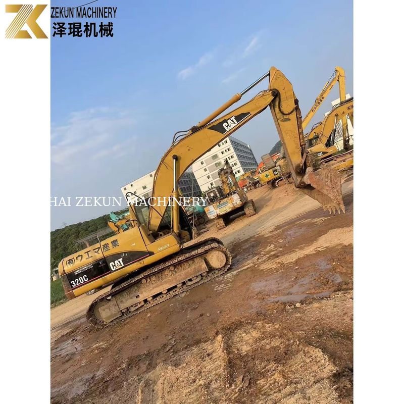 20 ตัน CAT 320C Excavator ใช้และอยู่ในสภาพที่ดีสําหรับความต้องการของลูกค้าของคุณ
