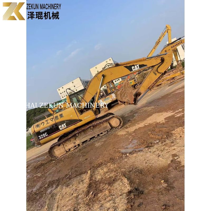 20 ตัน CAT 320C Excavator ใช้และอยู่ในสภาพที่ดีสําหรับความต้องการของลูกค้าของคุณ