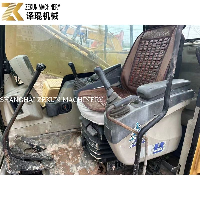 110KW อุปกรณ์หนักที่ใช้ CAT320 Excavator Caterpillar 320C ชั่วโมงทํางาน 4001-6000