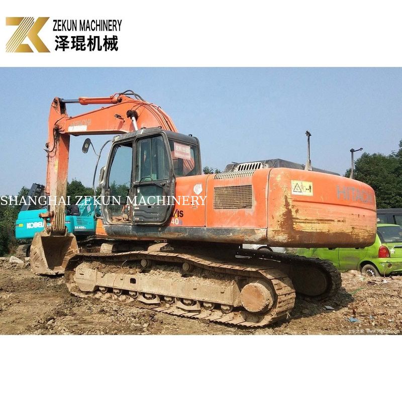 สนามก่อสร้าง 24 ตันใช้ Hitachi 240 Excavator ZX240 ZX240-3G ปี 2016