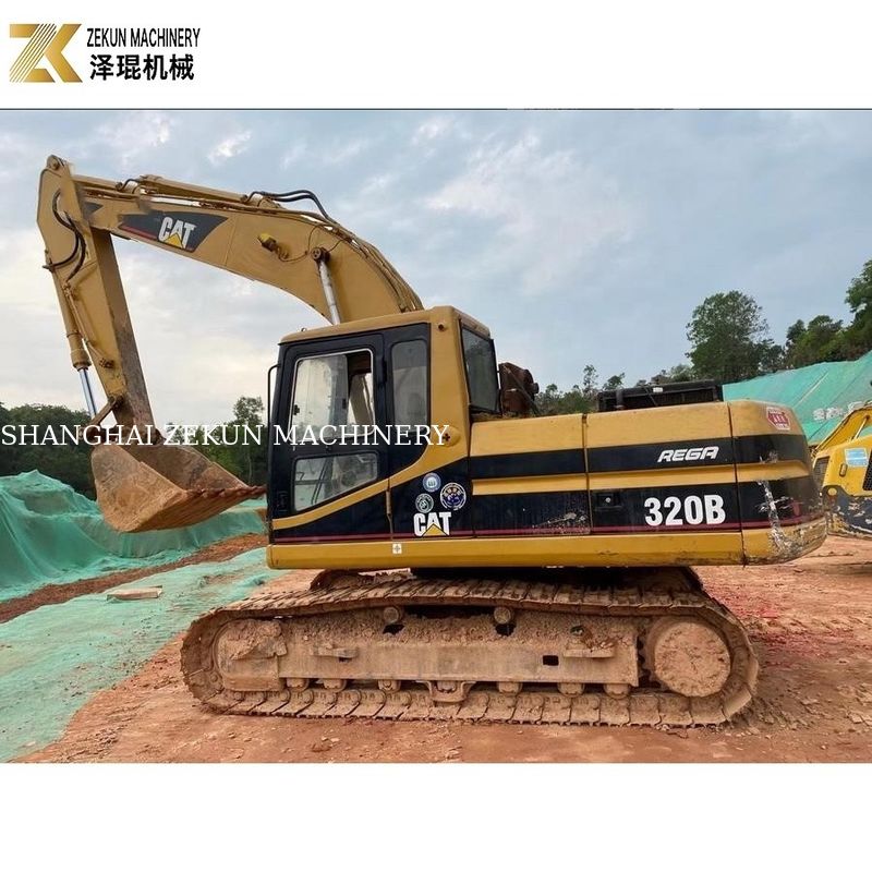 ใช้ CAT320 Crawler Excavator 20.6T นําเข้าจากญี่ปุ่น
