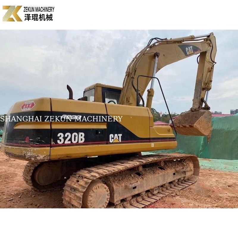 ใช้ CAT320 Crawler Excavator 20.6T นําเข้าจากญี่ปุ่น