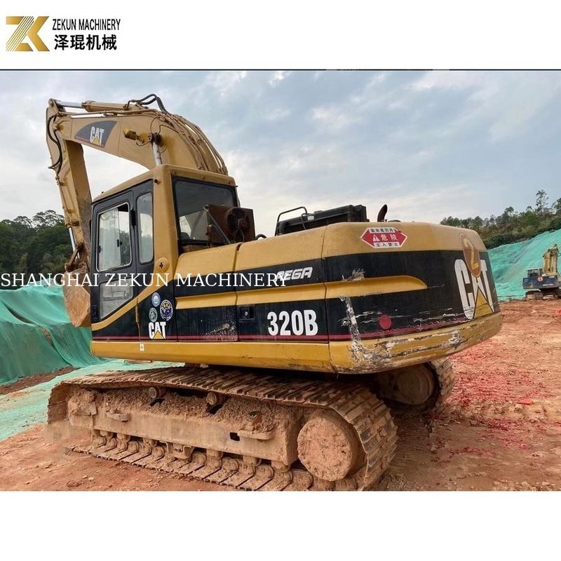 ใช้ CAT320 Crawler Excavator 20.6T นําเข้าจากญี่ปุ่น
