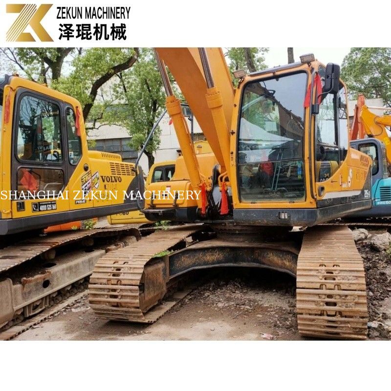 21 ตันใช้ Hyundai 215 Excavator R215-9 เครื่องขุดมือสองที่มีปั๊มเดิม