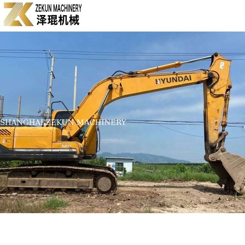112KW 2018 Hyundai R215 Excavator 215-9 21.5 ตัน เครื่องขุดมือสอง