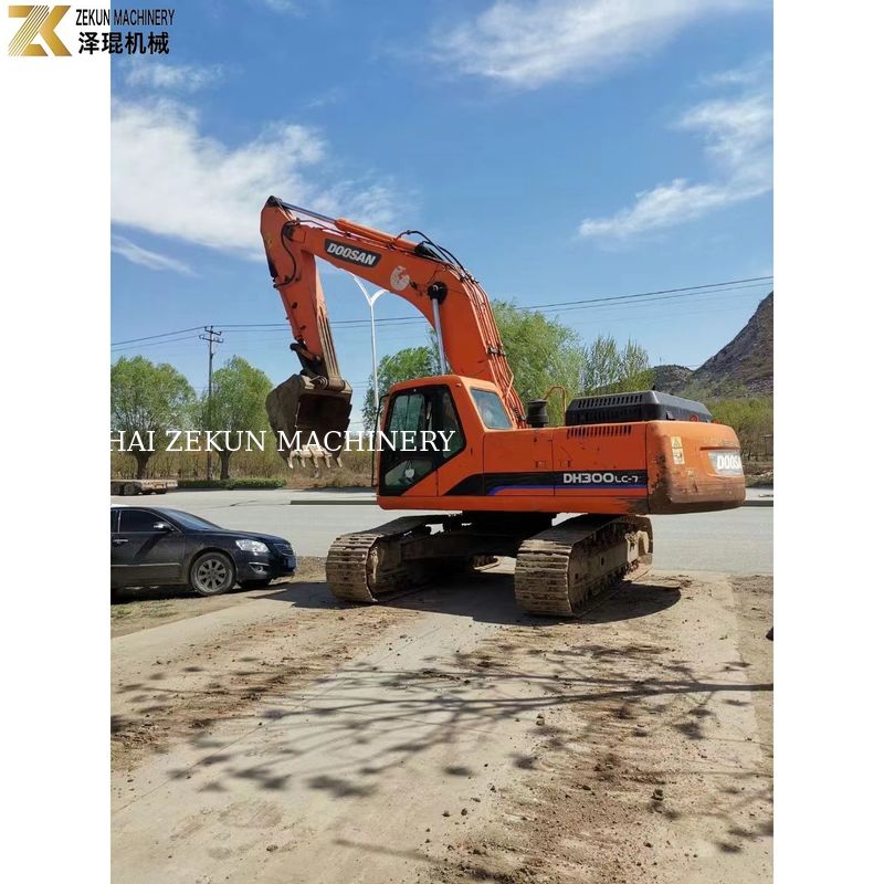 DH300-7 ใช้ Doosan Excavator 30Ton 2017 ปี ไฮดรอลิกซิลินเดอร์สําหรับการเหมืองแร่