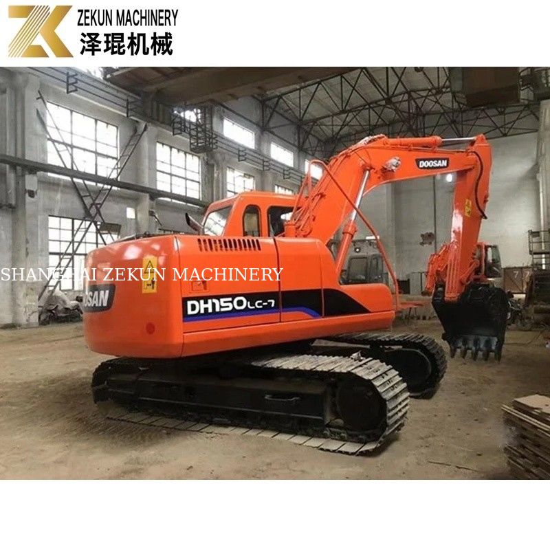 เครื่องขุดแท้ 15 ตัน ใช้ Doosan DH150 Excavator With Jack Hammer DH150-7 2017