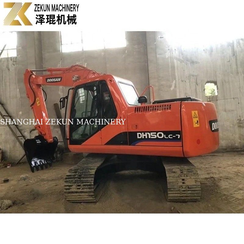 เครื่องขุดแท้ 15 ตัน ใช้ Doosan DH150 Excavator With Jack Hammer DH150-7 2017