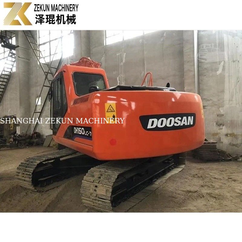 เครื่องขุดแท้ 15 ตัน ใช้ Doosan DH150 Excavator With Jack Hammer DH150-7 2017