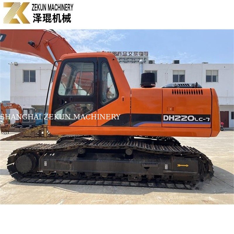 เครื่องขุดดินมือสอง 22 ตัน Doosan 220 Excavator DH220LC-7 เครื่อง 21400 K