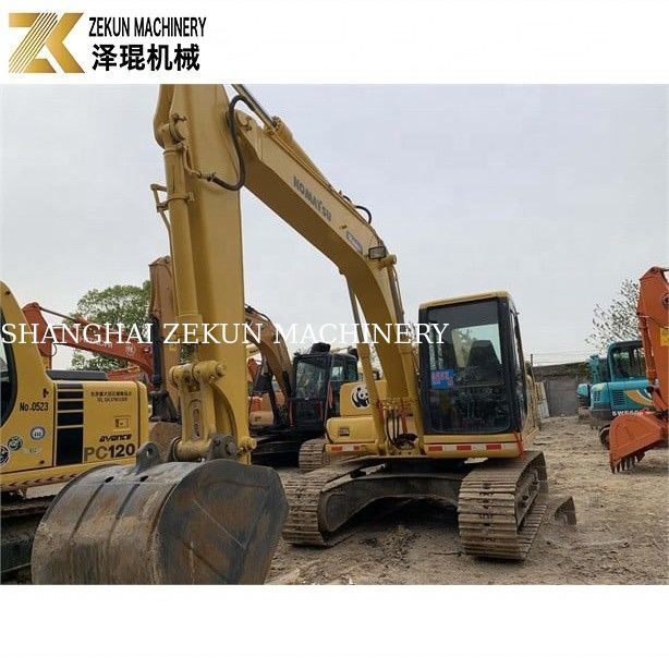 2016 ใช้ Komatsu PC120-6 เครื่องขุดแคลน 120 6 8 สําหรับการขุดเกษตร