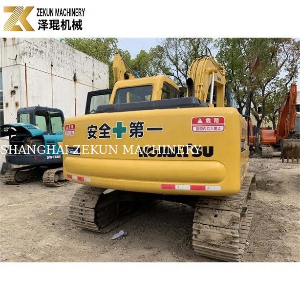 2016 ใช้ Komatsu PC120-6 เครื่องขุดแคลน 120 6 8 สําหรับการขุดเกษตร