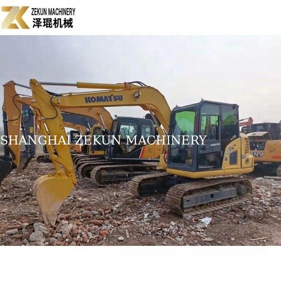 0.35m3 เบ็คเก็ต โคมาตซู Excavator PC 70 8 7T โคมาตซู Mini Excavator