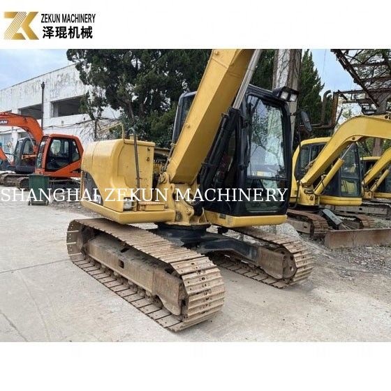 41.5KW ใช้ Cat 307 Excavator 7 ตัน ใช้ Crawler Excavator การก่อสร้าง
