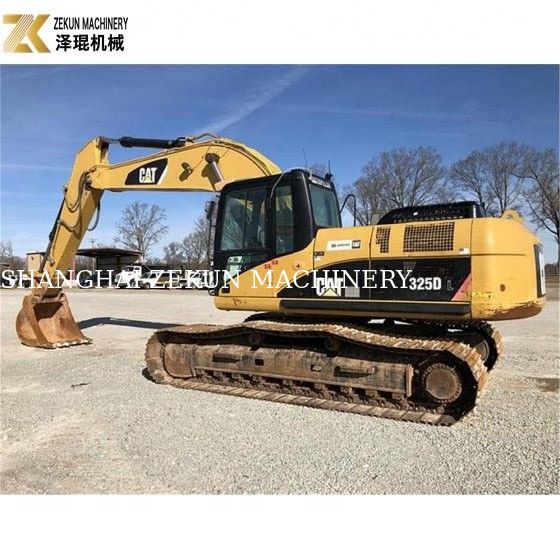 25 ตัน Caterpillar 325 ใช้ Excavator Crawler 140KW เครื่องขุดแบบเคลื่อนย้าย