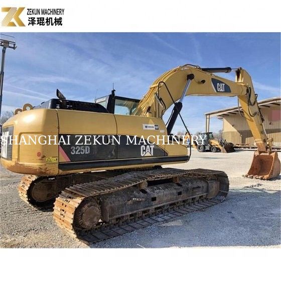 25 ตัน Caterpillar 325 ใช้ Excavator Crawler 140KW เครื่องขุดแบบเคลื่อนย้าย
