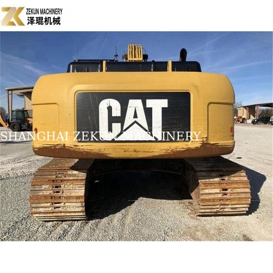25 ตัน Caterpillar 325 ใช้ Excavator Crawler 140KW เครื่องขุดแบบเคลื่อนย้าย
